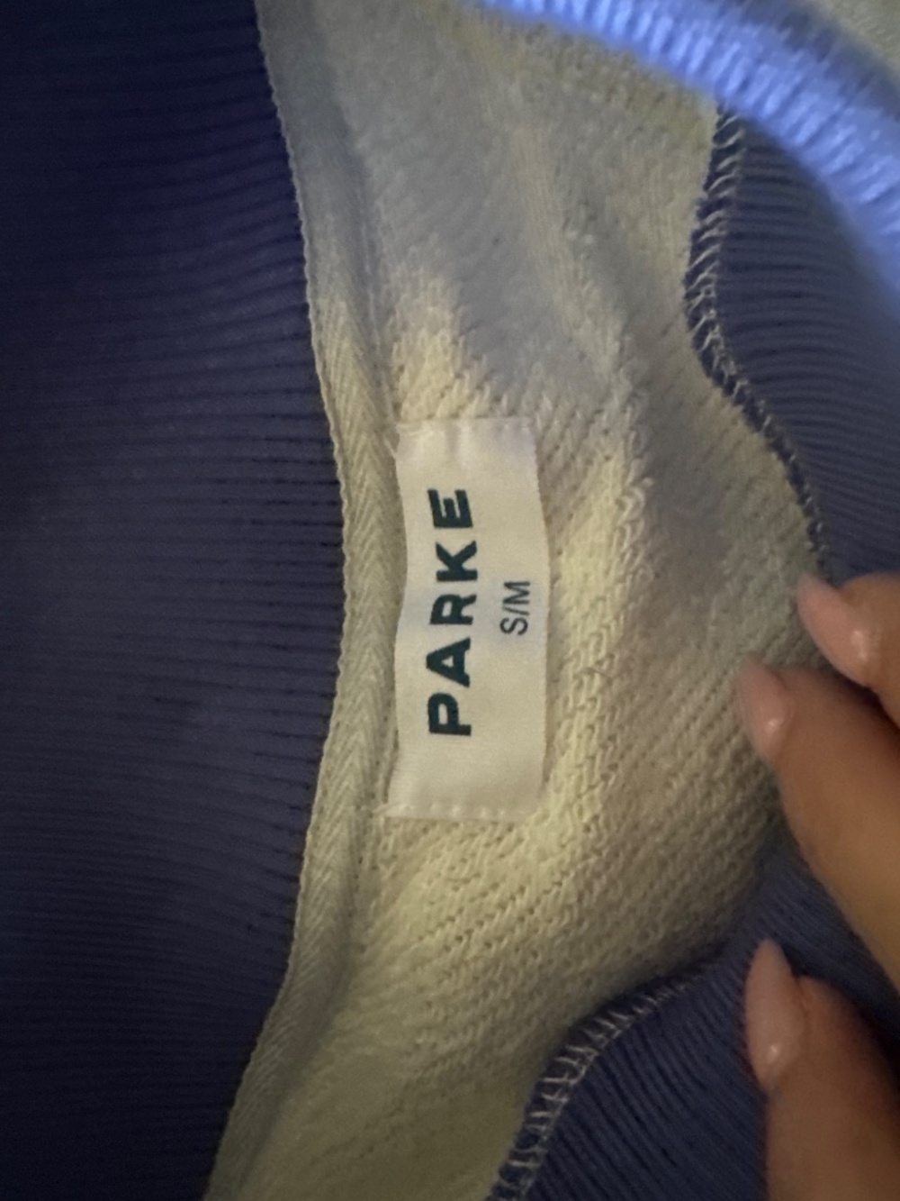 Varsity Mockneck Parke sweatshirt - Picture 3 of 5